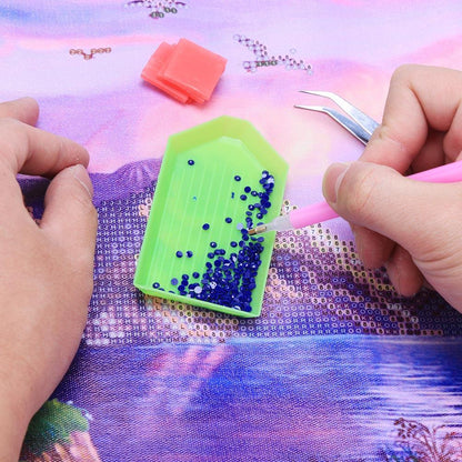 5D Diamond Painting Rhinestone Cross Stitch Point Drill Pen Kit Set Tools