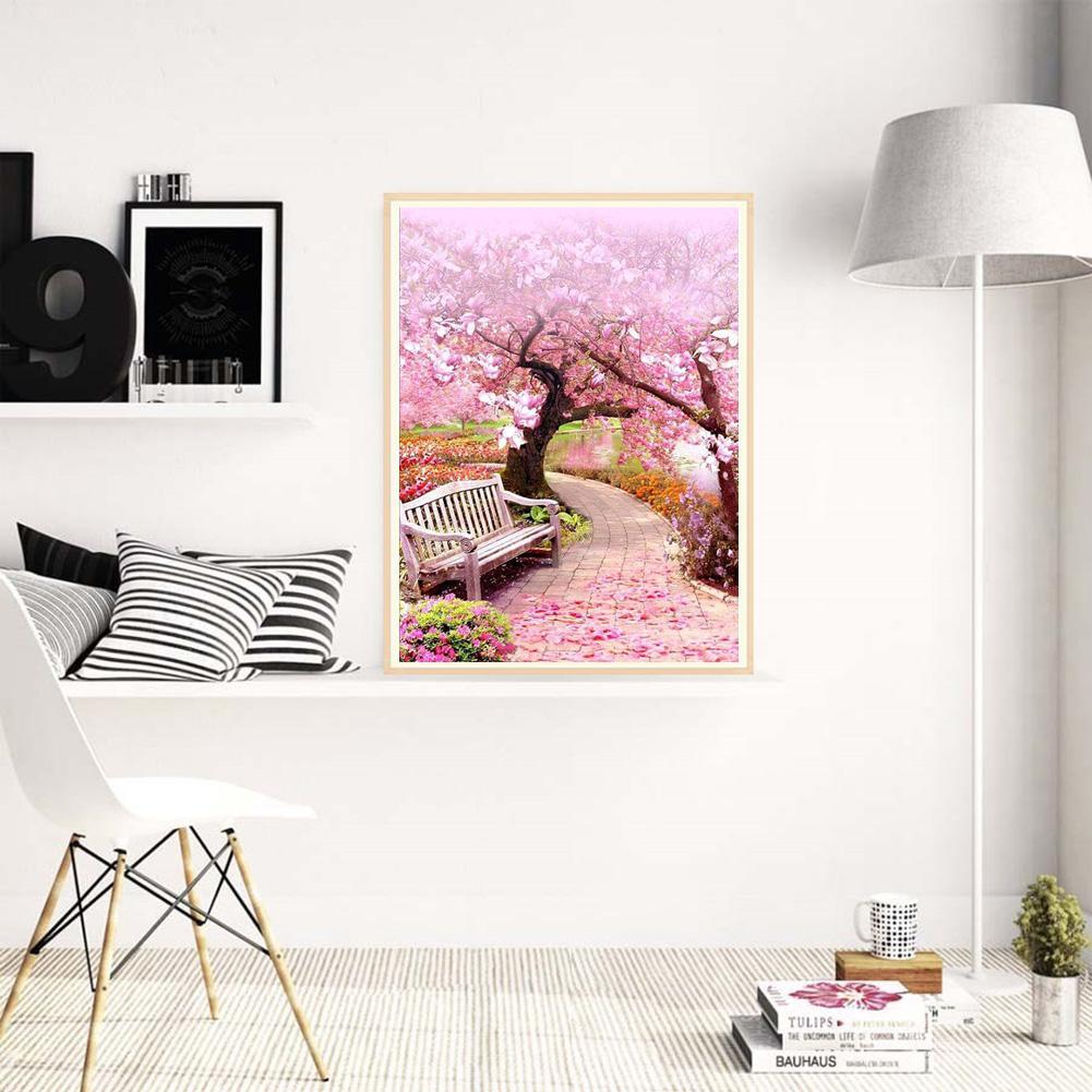 Peach Tree - Full Round Drill Diamond Painting