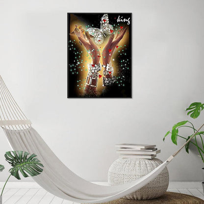 Love Hands - Full Round Drill Diamond Painting