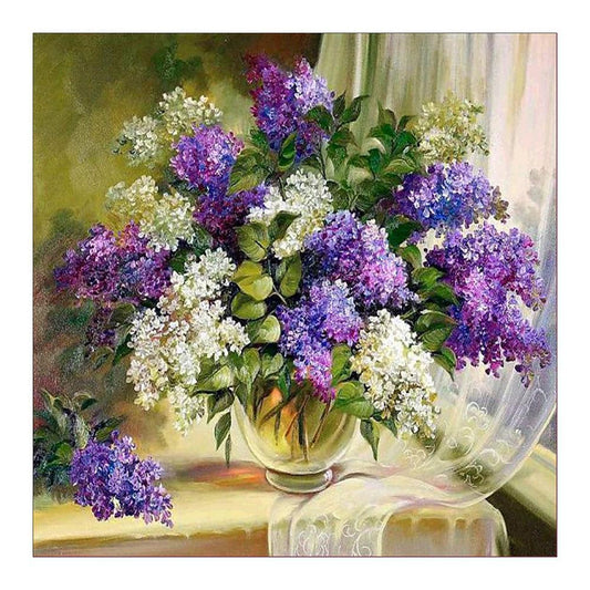 Flower - Full Round Drill Diamond Painting