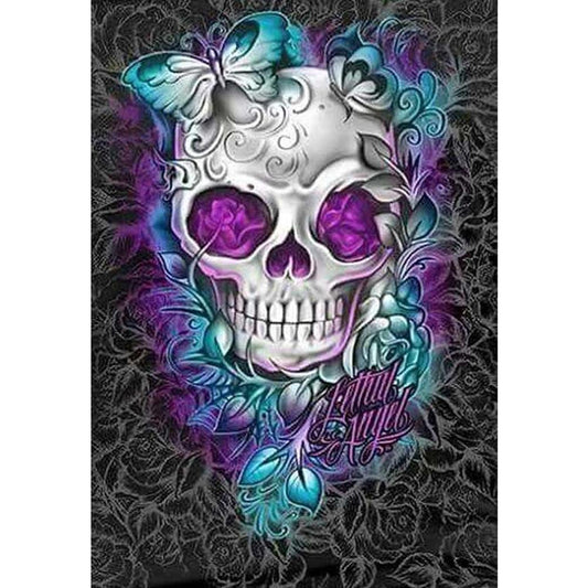 Skull - Full Round Drill Diamond Painting