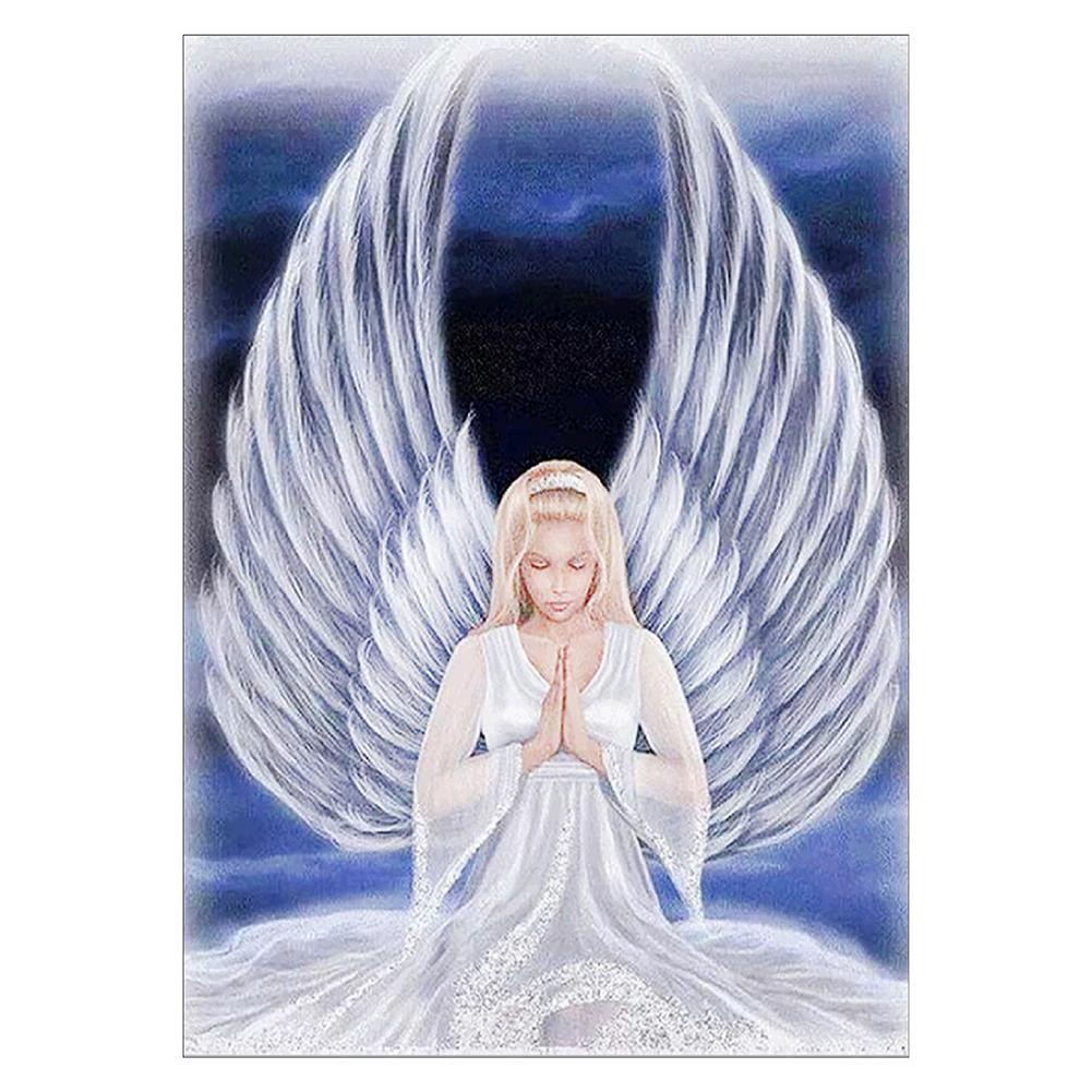 5D DIY Angel Wings Full Drill Diamond Embroidery Painting Cross Stitch Kits