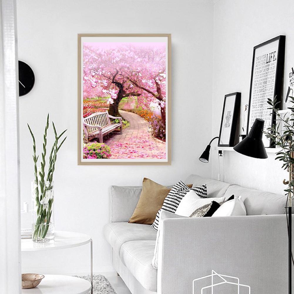 Peach Tree - Full Round Drill Diamond Painting