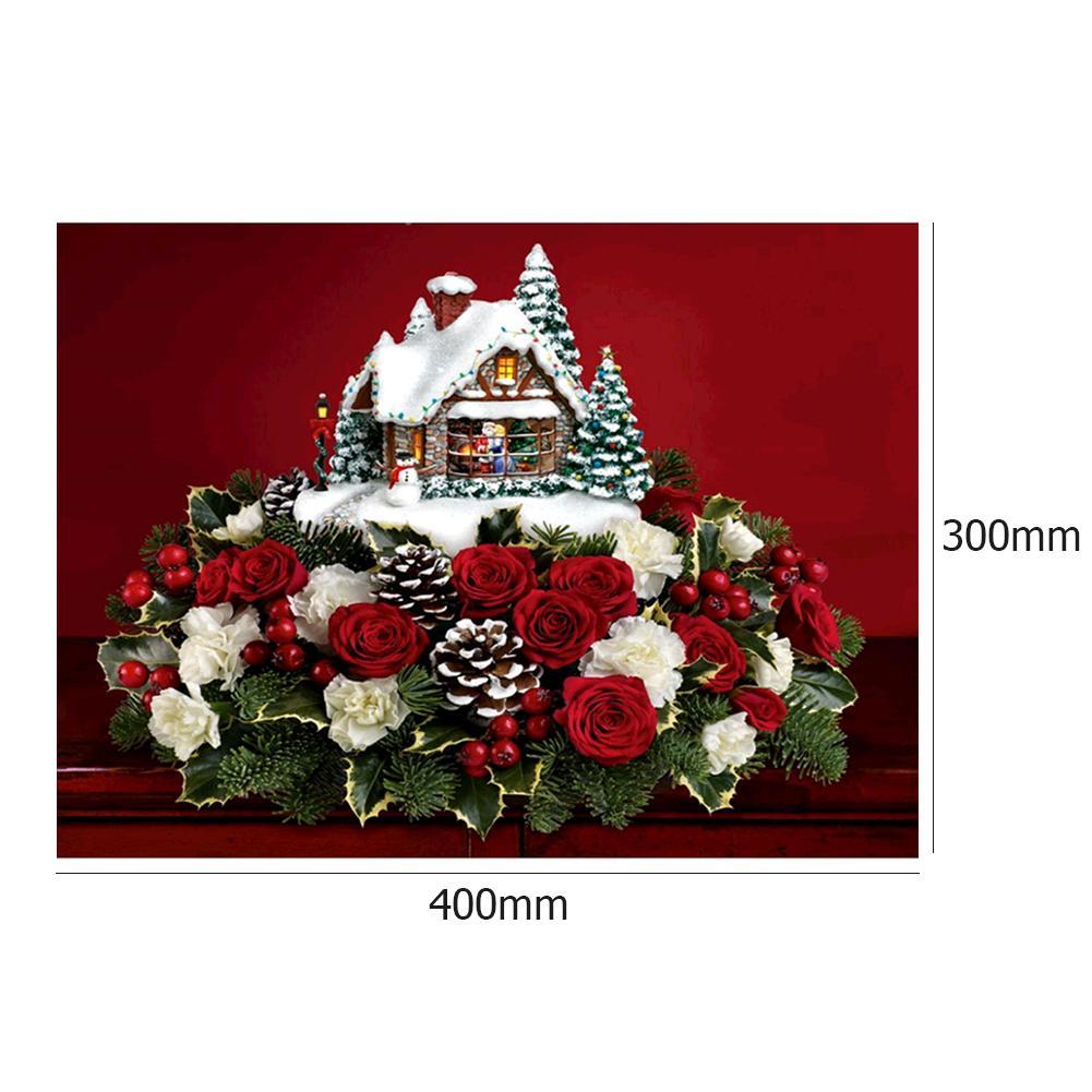 Rose Snow - Full Round Drill Diamond Painting