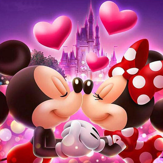 Mickey Minnie - Full Round Drill Diamond Painting