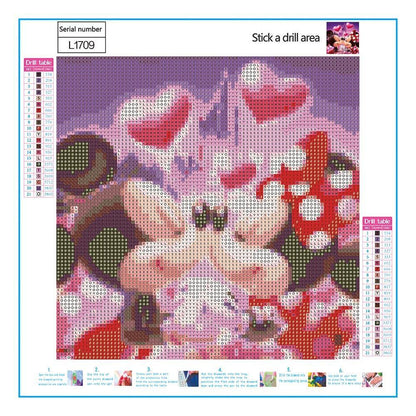Mickey Minnie - Full Round Drill Diamond Painting