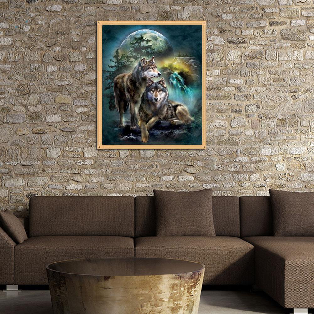 Wolf - Full Round Drill Diamond Painting