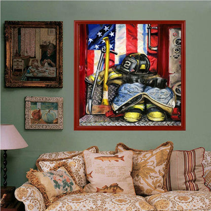 Street Army - Full Round Drill Diamond Painting