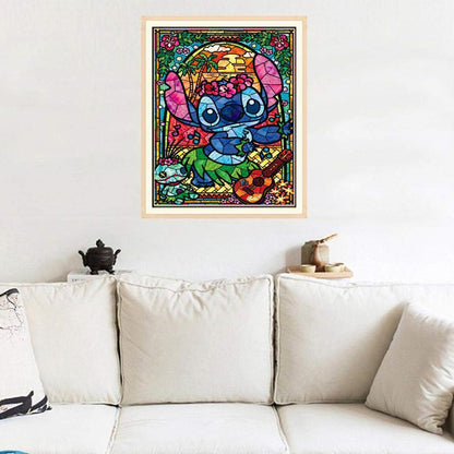Cartoon Figure Stitch - Full Round Drill Diamond Painting