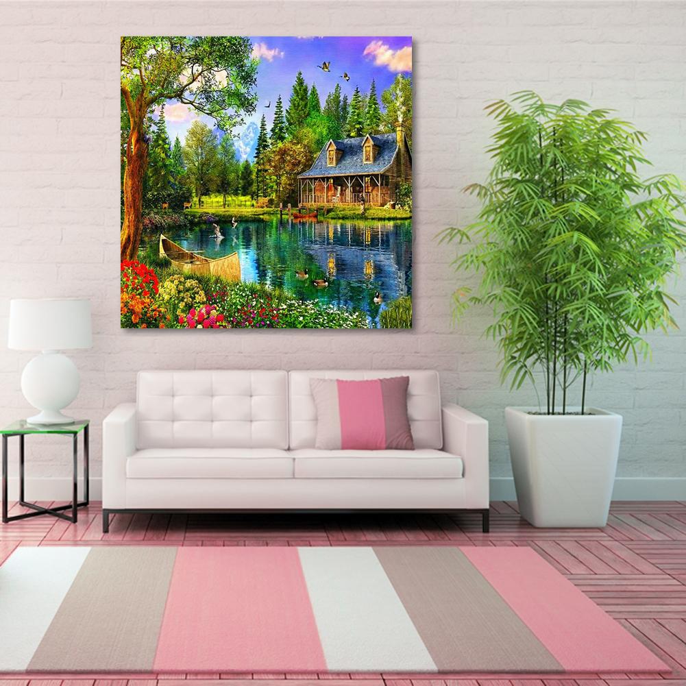 Rural Diamond Embroidery 5D Diamond DIY Painting Craft Home Decor