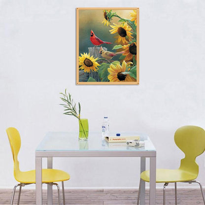 Birds 5D Round Diamond Embroidery Painting Cross Stitch Craft Needlework