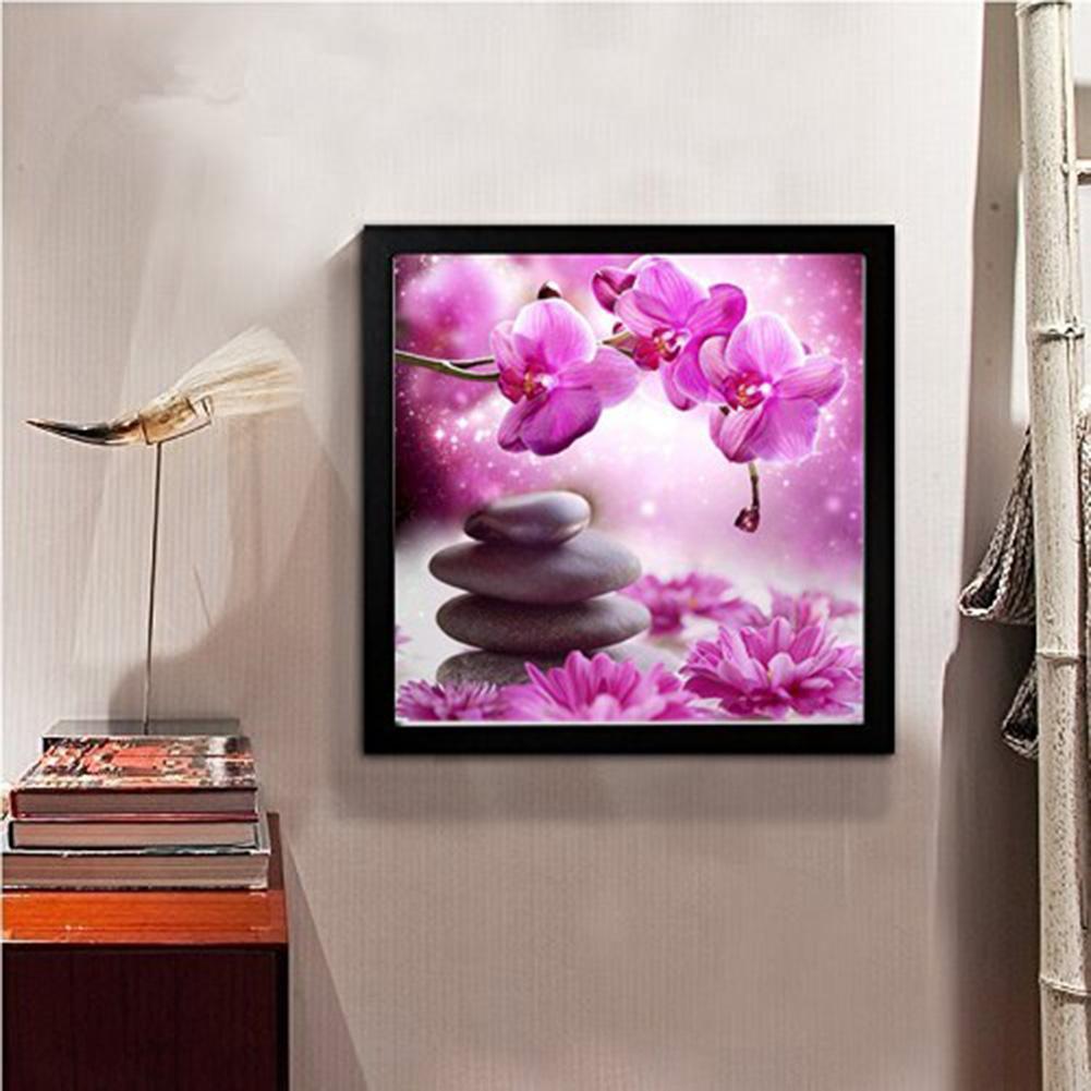 Flower 5D Full Drill Diamond Painting Embroidery DIY Cross Stitch Decor