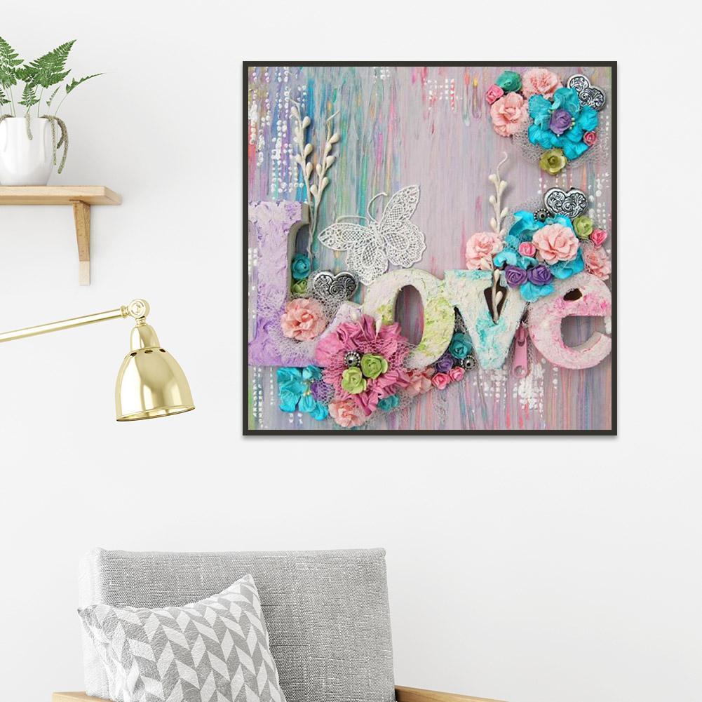 Love - Full Round Drill Diamond Painting
