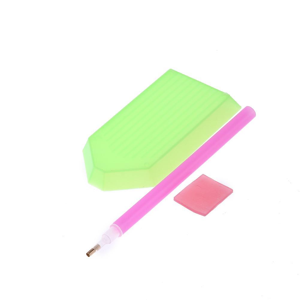DIY Diamond Embroidery Mosaic Pen Painting Cross Stitch Crafts Tool Kits