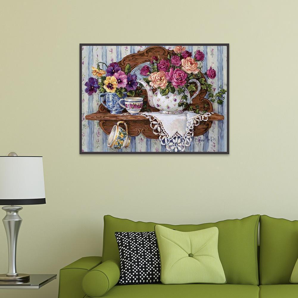 Flower - Full Round Drill Diamond Painting