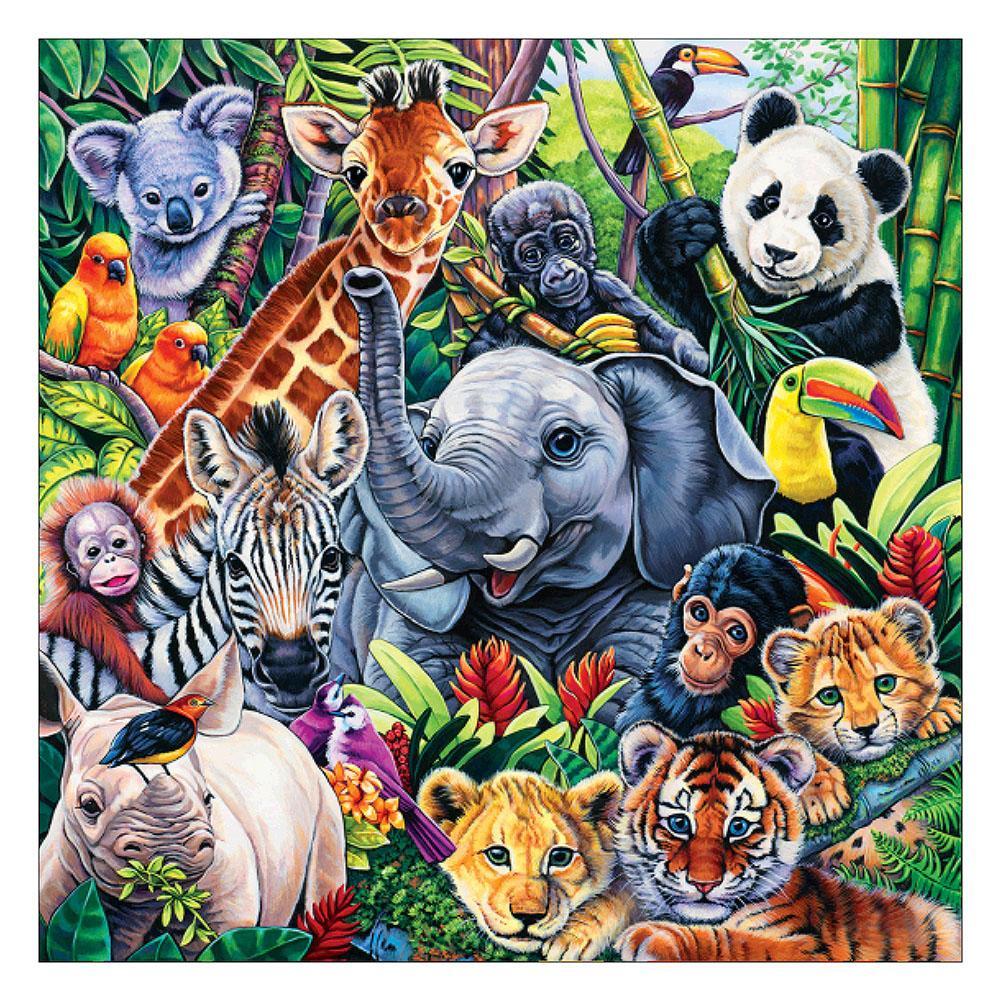 5D DIY Full Drill Diamond Painting Animal Cross Stitch Embroidery Mosaic