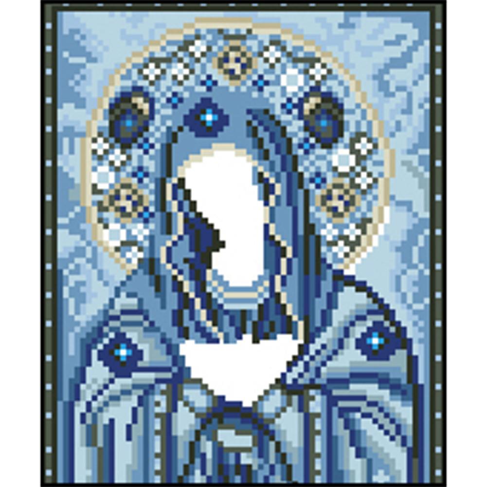 5D DIY Diamond Painting Maria Cross Stitch Embroidery Rhinestones Mosaic