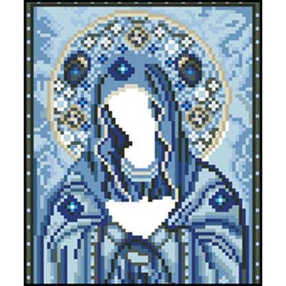 5D DIY Diamond Painting Maria Cross Stitch Embroidery Rhinestones Mosaic