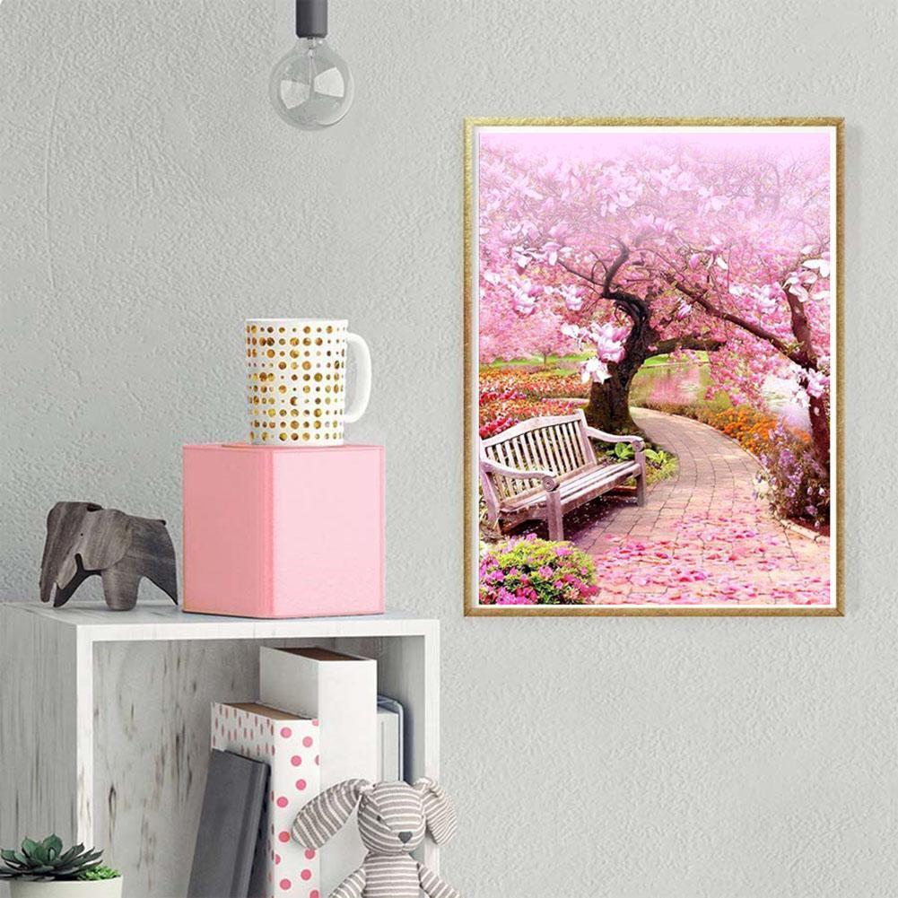 Peach Tree - Full Round Drill Diamond Painting
