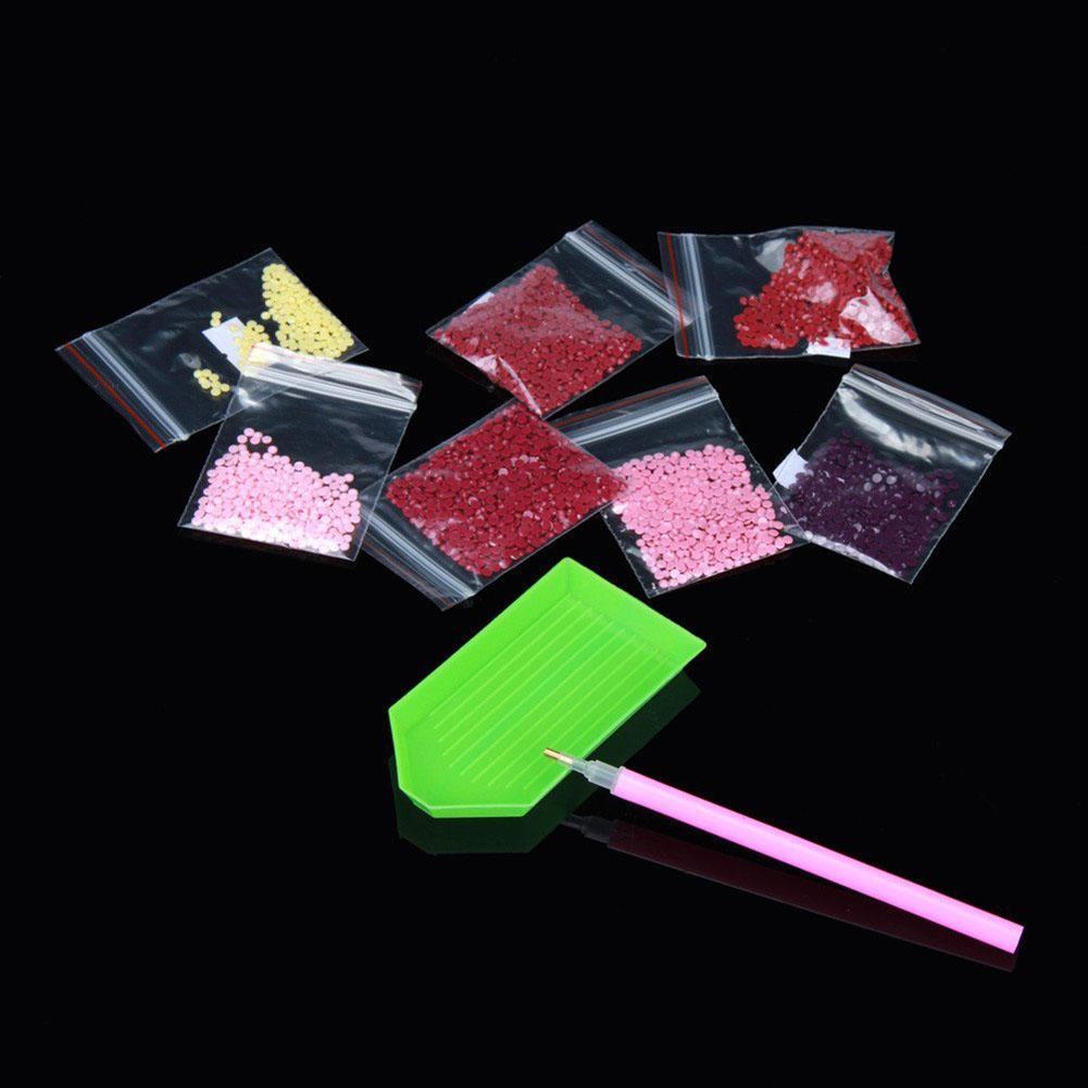 5D DIY Full Drill Diamond Painting Art Flower Cross Stitch Mosaic Kit Craft