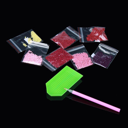 5D DIY Full Drill Diamond Painting Art Flower Cross Stitch Mosaic Kit Craft