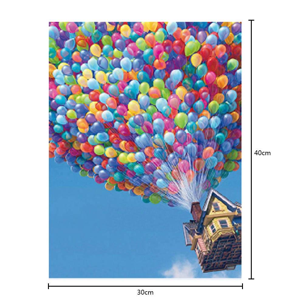 Balloon House - Full Round Drill Diamond Painting