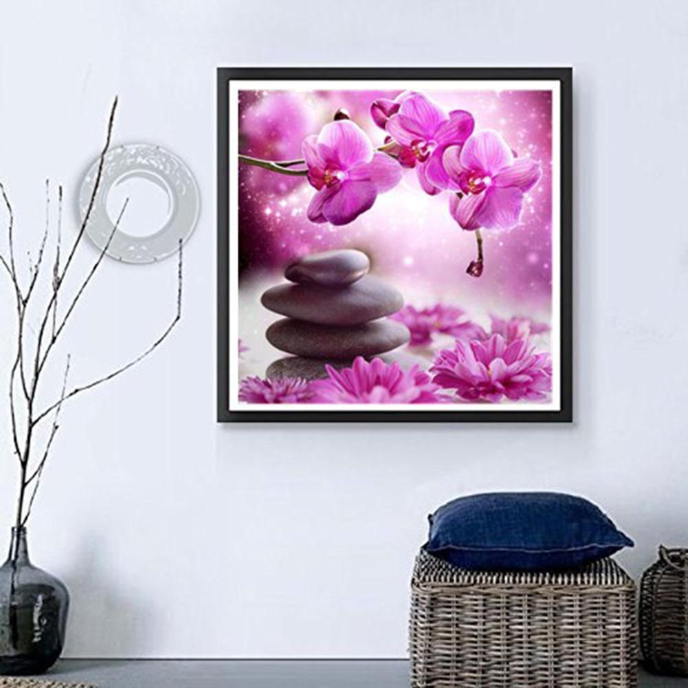 Flower 5D Full Drill Diamond Painting Embroidery DIY Cross Stitch Decor