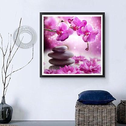 Flower 5D Full Drill Diamond Painting Embroidery DIY Cross Stitch Decor