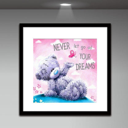 5D DIY Full Drill Diamond Painting Bear Cross Stitch Embroidery Mosaic Kit