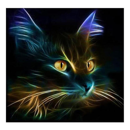 Cat - Full Round Drill Diamond Painting