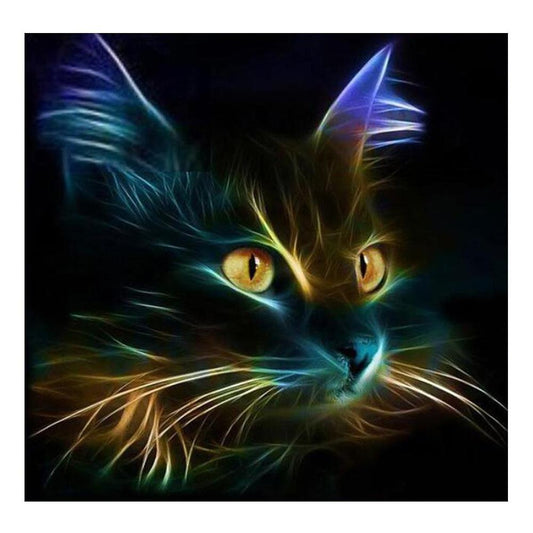 Cat - Full Round Drill Diamond Painting