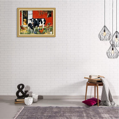 Cow - Full Round Drill Diamond Painting