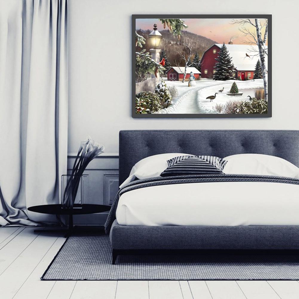 Clear Sky Snow - Full Round Drill Diamond Painting