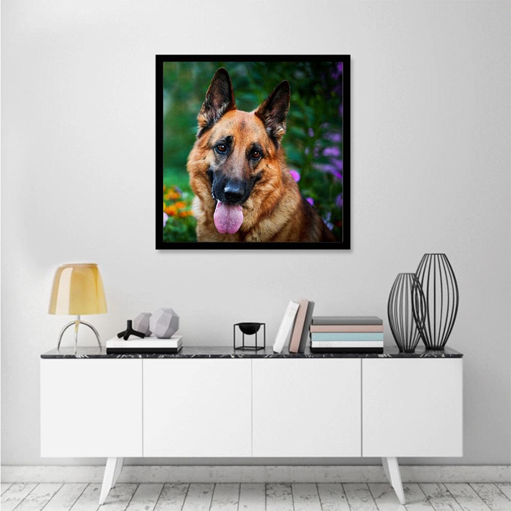 Dog 5D Round Diamond Painting Embroidery DIY Needlework Cross Stitch Set