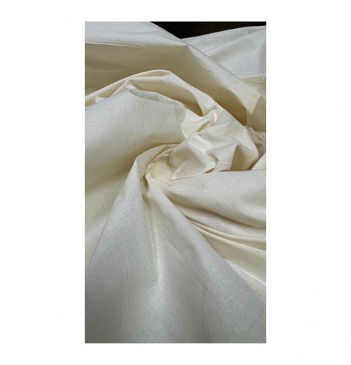 Direct Factory Price High Quality 100% Sustainable and Organic Recycled Muslin Cotton Fabric for Wholesale Buyers from India