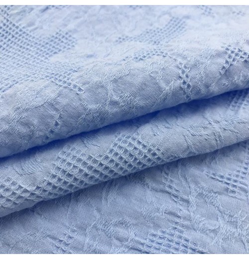 Good quality wholesale mesh jacquard sofa textile raw material pure cotton fabric for clothing