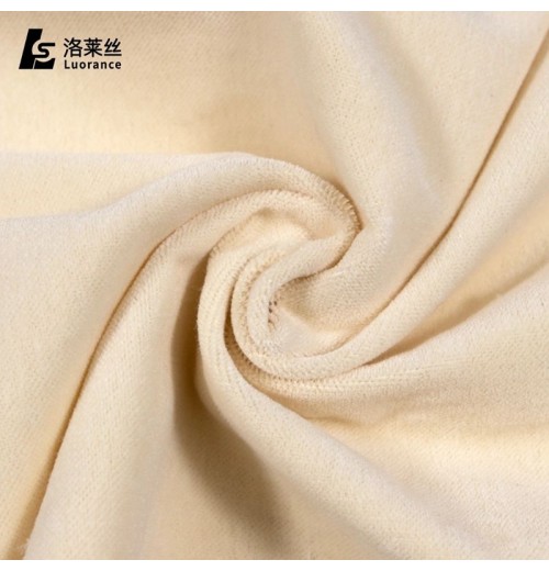 No stretch woven cotton velour fabric 100% cotton velvet fabric