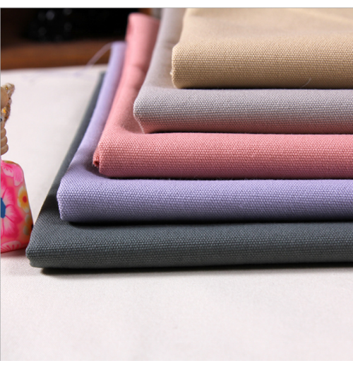 No Moq Sale Quality Stocklot Organic cotton Canvas Cloth fabric Textiles For Garment