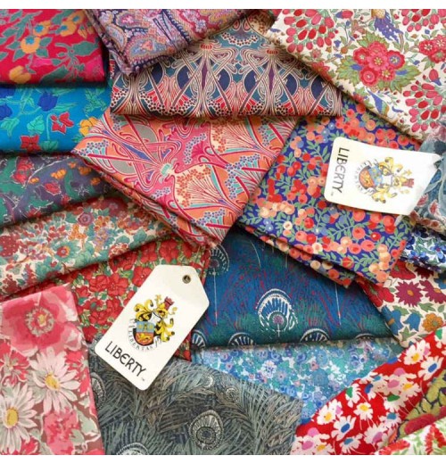 Multi color 100% poplin cotton fabric floral digital printing cotton london liberty soft high quality lawn fabrics for clothing