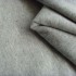 gray 100% cotton french terry knitted fabric