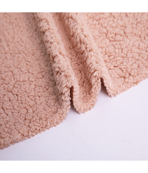 High Quality 100%polyester 380gsm Two Side Plush Fabric Shu Velveteen Fabric For Garment