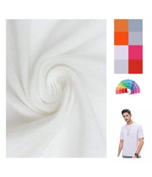 Delantex Textile supplier custom 100cotton 150GSM single jersey knit fabric for sweatshirt