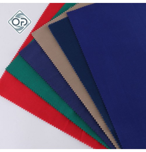 2024 Quality TC 65/35 Polyester Cotton 20*16 128*60 235GSM Twill 150cm Woven Uniform Fabric Drill Fabric For Workwear