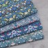 Retro Flower Bird Floral Design Flower Cloth Floral Cloth Cotton Poplin Fabric For Dress Clothing Hand-made Pure Cotton Cloth