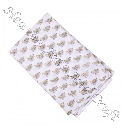 Hand Block Cotton Fabric